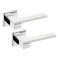 Ручки на розеті DND by MARTINELLI Esa CBI хром/білий